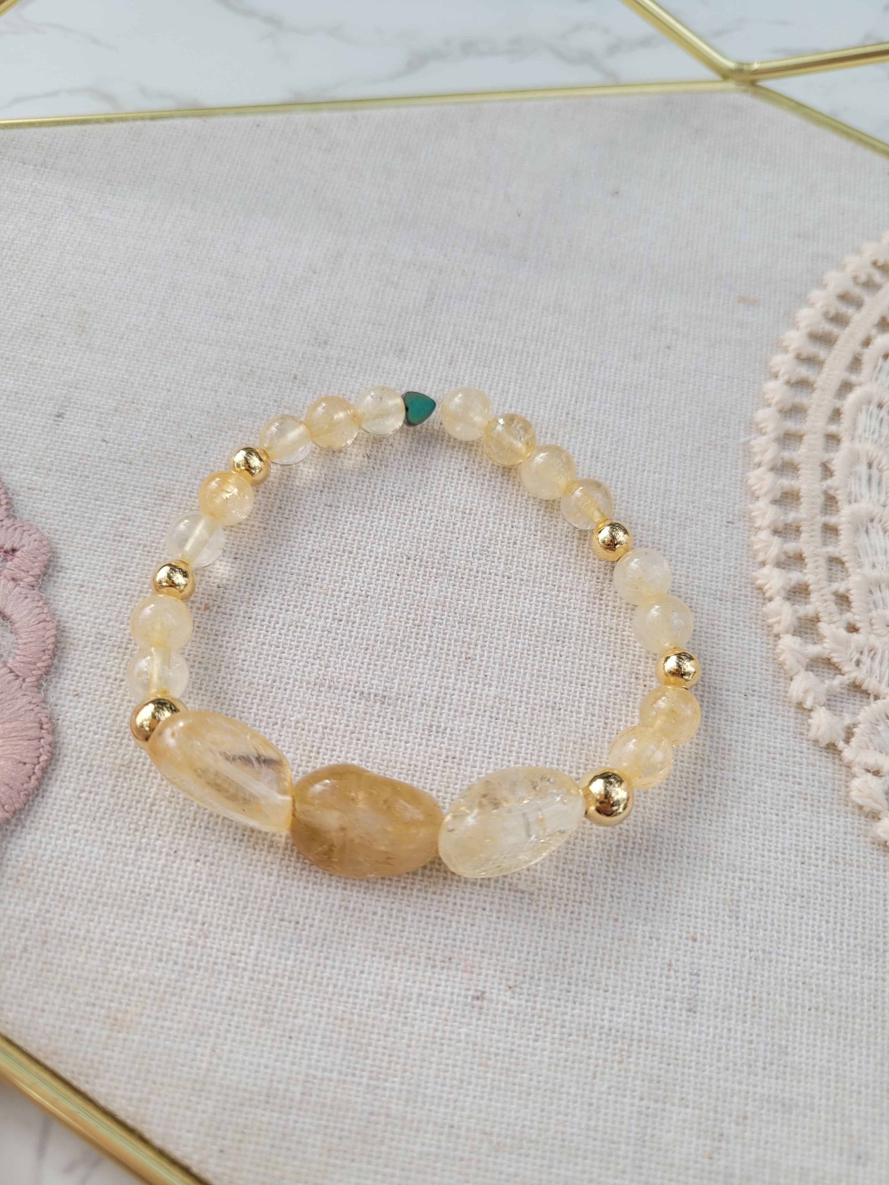 Citrine Intention Bracelet