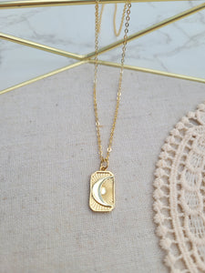 Moon & Sun Pendant necklace