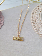 Load image into Gallery viewer, Mama Block necklace