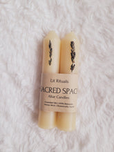 Load image into Gallery viewer, Sacred Space - Beeswax Alter Candle 4.5in. 