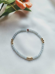 Jasmine Bracelet - Angelite